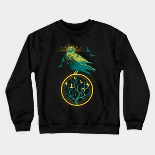 Raven Tree of Life Crewneck Sweatshirt